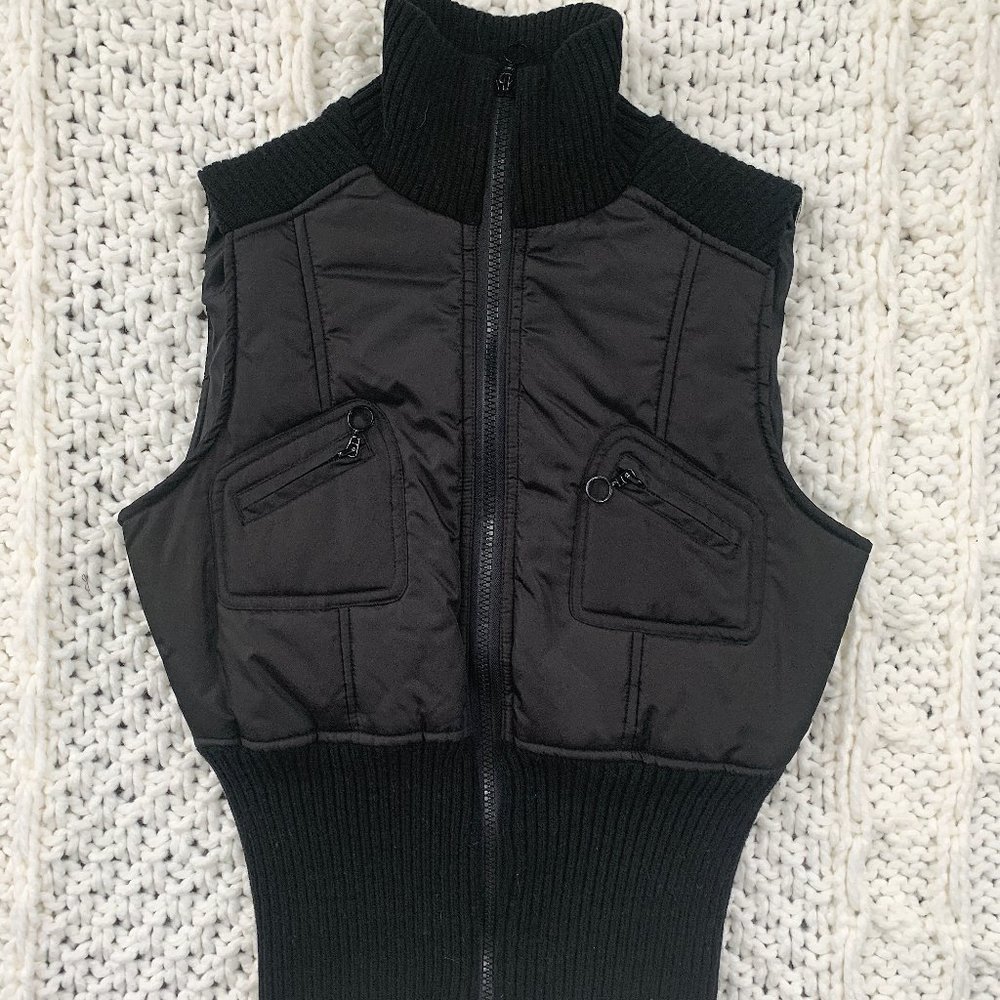 COPY - Black Zip Up Vest
